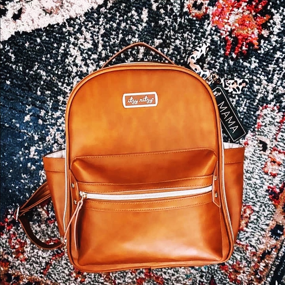 Itzy Ritzy Cognac Mini bag